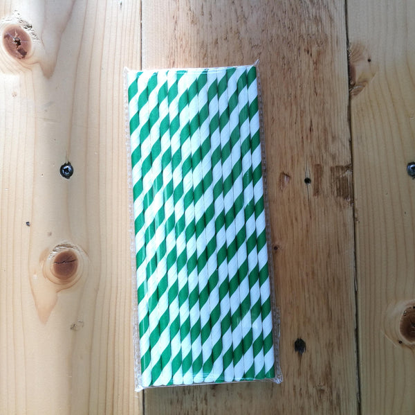 Paper Straws - 7.75" bundle of 25