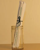 Compostable Wrapper Straws - 9.5" bundle of 10