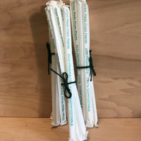Compostable Wrapper Straws - 9.5" bundle of 10